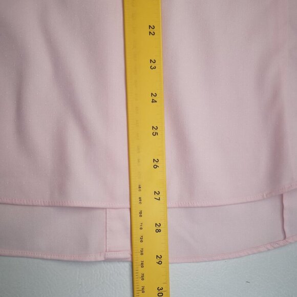 Denver Hayes Ladies Size 2XL Stretch Light Pink Button Front Shirt - Picture 11 of 11